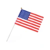 2026 World Cup hand-cranked flag, 14*21cm plastic pole hand-cranked flag made of polyester Spring Yarns, custom-made Item Picture